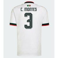 Stroje piłkarskie Meksyk Cesar Montes #3 Koszulka Wyjazdowej MŚ 2026 Krótki Rękaw